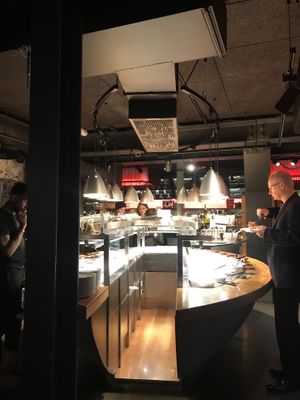 Buffet  at Tibits in London