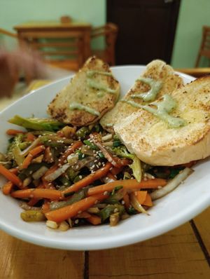 Chop suey at VEGAN GARDEN in Barranquilla