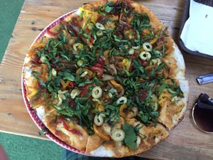 Pizza at VEGAN GARDEN in Barranquilla