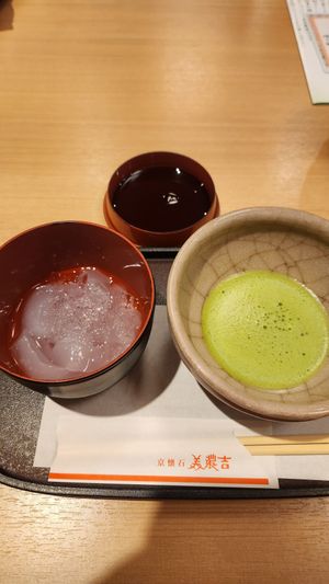 Dessert at Minokichi in Yokohama