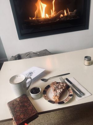 A cozy place to settle down after a cold walk. With a smile they serve you.  at The Gulliver Tree in Bruges