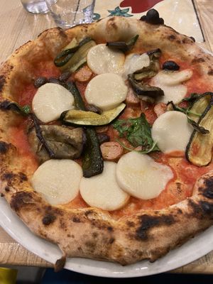 Pizza veganotta  at Rossopomodoro - Torino Centro in Turin