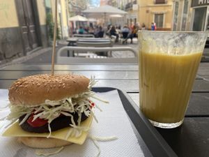   at Mel Vegan Fast Food in Tenerife