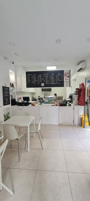 Inside at Mel Vegan Fast Food in Tenerife
