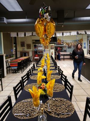 event space at La Luna Bakery in Albuquerque