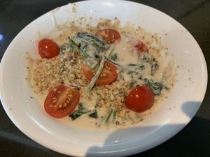 Vegan Creamed Spinach at Dirt - Bay Rd in Miami Beach