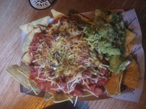 Nachos at The Blue Bell in Conwy