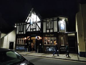 Just got my vegan  take away. 🌱😃 Can't wait at The Blue Bell in Conwy