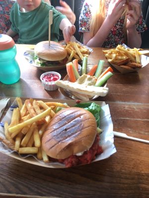 All food is vegan, not all beers and drinks though   at The Blue Bell in Conwy