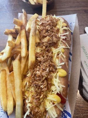 The Mission with cheese  at The Blue Bell in Conwy