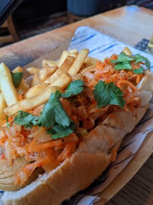 K dog at The Blue Bell in Conwy