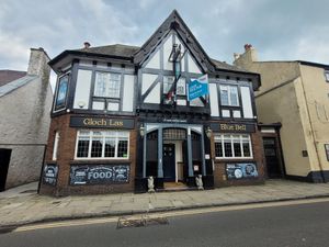 The Blue Bell Outside at The Blue Bell in Conwy