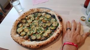 Real Truffle mushroom mix!!! No truffle oil and sooo much better at The Dainty in Chamonix-mont-blanc