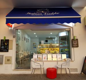 Our shop in Albufeira. at Italian Freddo in Albufeira