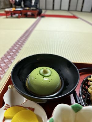 Sesame tofu  at Sekishoin in Koya