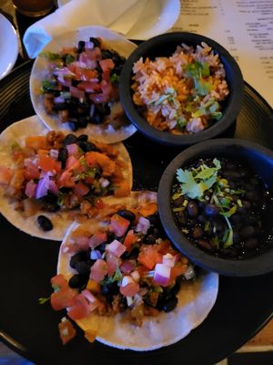 Sweetpotato taco at Espíritu in New Orleans