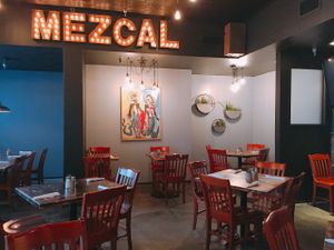 Dining room at Espíritu in New Orleans