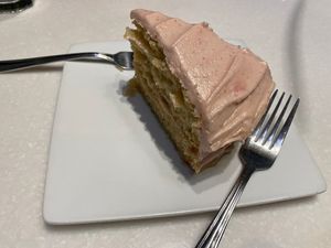 Cardamom Cake at Ananda Fuara in San Francisco