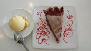 So pretty and delicious! at Ananda Fuara in San Francisco