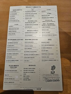  at 33 Taps in Los Angeles