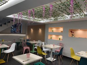 Main eating area at La JunGla in Valencia