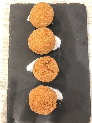 Croquette at La JunGla in Valencia