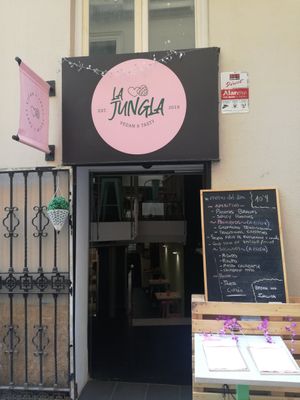 Entrance at La JunGla in Valencia