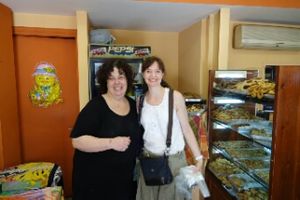 Lovely Rose at Rose's Bakery in Corfu