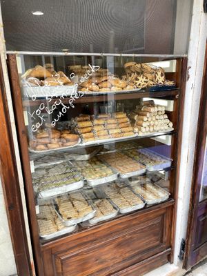   at Rose's Bakery in Corfu