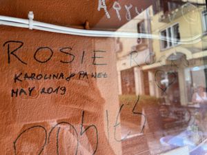 Rosie Rocks 💥  at Rose's Bakery in Corfu