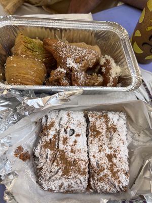   at Rose's Bakery in Corfu