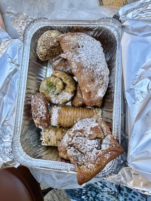   at Rose's Bakery in Corfu