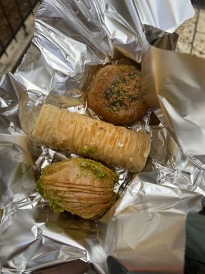   at Rose's Bakery in Corfu