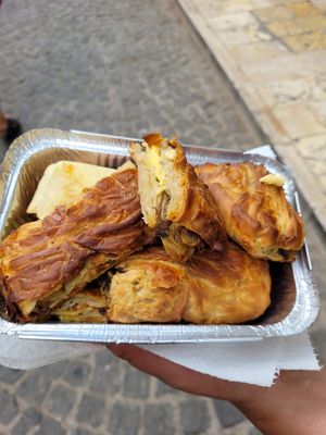   at Rose's Bakery in Corfu