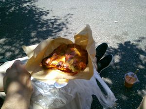   at Rose's Bakery in Corfu