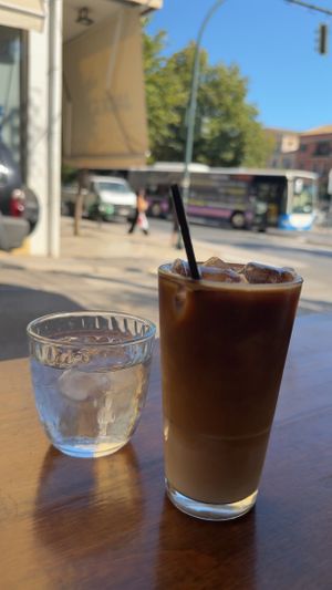   at Rose's Bakery in Corfu