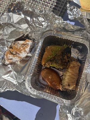   at Rose's Bakery in Corfu