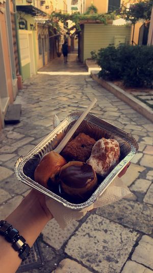 sooo delicious  at Rose's Bakery in Corfu