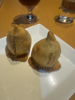 Veggie Samosa  at Namaste in Hiroshima