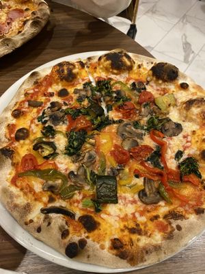 Ortomisto with follow your heart cheese  at Piola in Miami Beach