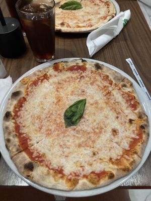 Marguerita with vegan cheese  at Piola in Miami Beach