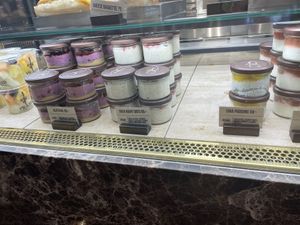 3 different flavours of "pudding”  at ARN - RC Chocolat - T5 in Stockholm