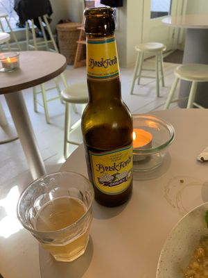 Elderflower Beer at GRØD in Aarhus