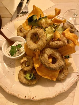 Calamari at Spritz in Antwerpen