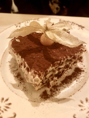 Tiramisu at Spritz in Antwerpen