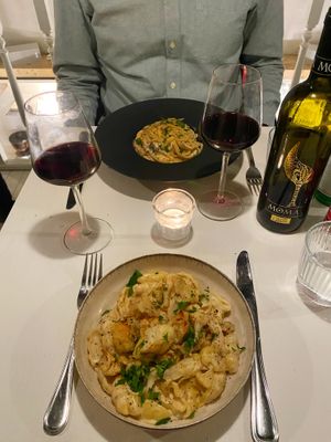 Goede pasta  at Spritz in Antwerpen