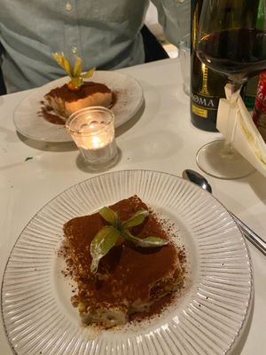 Tiramisu was ook super lekker!  at Spritz in Antwerpen