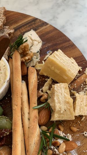 Trust me when I say: This is the best vegan cheese you’ll ever try !  at Spritz in Antwerpen