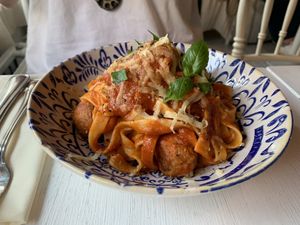 Buccatini al’amatriciana.  at Spritz in Antwerpen