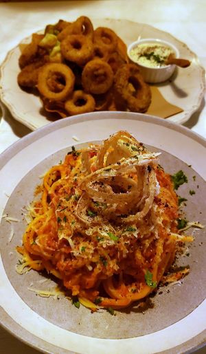 Buccatini at Spritz in Antwerpen